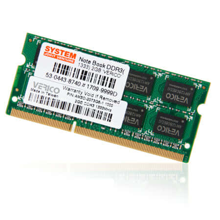 رم لپ تاپ وريکو Notebook memory 2Gb DDR3 1333Mhz30459