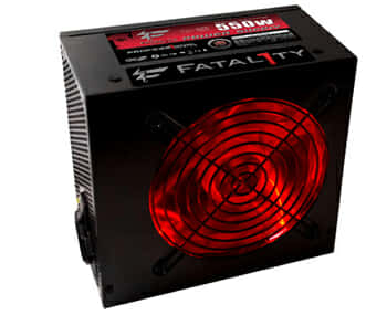پاور او سی زد Fatal1ty 550W PSU-EU - Red Light1570