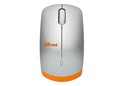 موس تراست Sqore Wireless Mini  Light Metallic/Orange33512