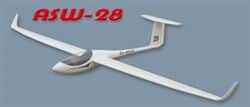 هواپیمای مدل رادیو کنترلی الکتریکی فلای فلای هابی ASW-28 glider38635thumbnail