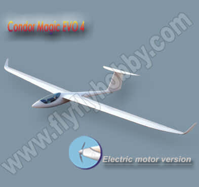 هواپیمای مدل رادیو کنترلی الکتریکی فلای فلای هابی Condor Electric38658