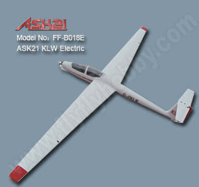 هواپیمای مدل رادیو کنترلی الکتریکی فلای فلای هابی ASK21 KLW Electric38703