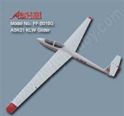 هواپیمای مدل رادیو کنترلی الکتریکی فلای فلای هابی ASK-21 KLW Glide38707thumbnail