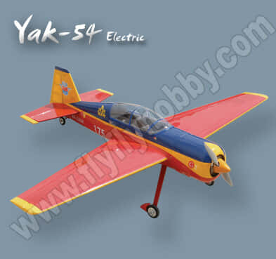 هواپیمای مدل رادیو کنترلی الکتریکی فلای فلای هابی Yak-54  Electric38724