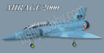 هواپیمای مدل رادیو کنترلی الکتریکی فلای فلای هابی Mirage 200038738