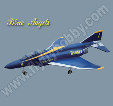 هواپیمای مدل رادیو کنترلی الکتریکی فلای فلای هابی F4 Blue angels38780