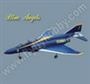 هواپیمای مدل رادیو کنترلی الکتریکی فلای فلای هابی F4 Blue angels