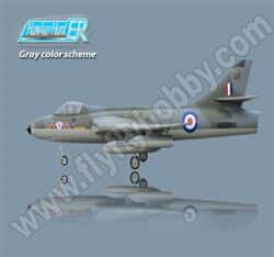 هواپیمای مدل رادیو کنترلی الکتریکی فلای فلای هابی Hawker Hunter Gery38793thumbnail