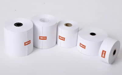 کاغذ حرارتی - ترمال - رول چاپی - رول حرارتی هانسول فیش پرینتر  8cm40223