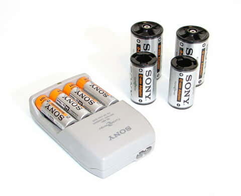 شارژر باتری قلمی و نیم قلمی سونی  4AA - 2700mA + Refresh -  HRMF4N40455