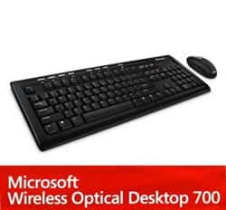 ست موس و کیبورد مایکروسافت Wireless Optical Desktop 700 3049thumbnail