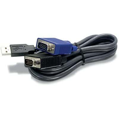 کابل PS2، USB KVM  ترندنت TK-CU10  USB/VGA KVM Cable 46960