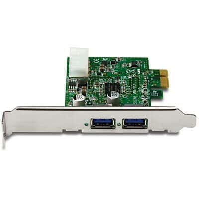 کارت مبدل PCI to USB ترندنت TU3-H2PIE 2-Port USB 3.0 PCI Express Adapter46974