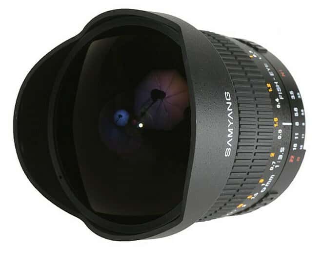 لنز دوربین عکاسی سامیانگ 8mm F/3.5 Aspherical IF MC Fish-eye48683