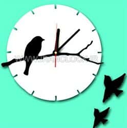 ساعت دیواری ، تبلیغاتی ، فانتزی ایران کلاک مدل پرنده49534thumbnail