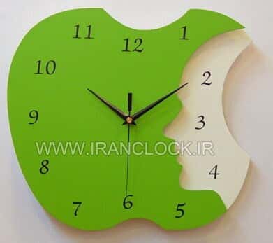 ساعت دیواری ، تبلیغاتی ، فانتزی ایران کلاک مدل سیب49551