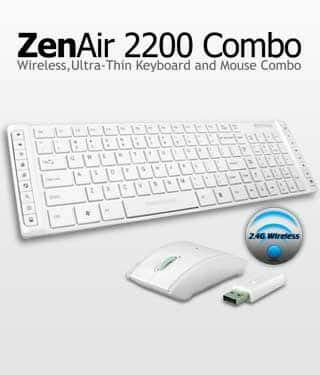 ست موس و کیبورد پاورلاجیک Zen Air 2200 Combo Wireless49589