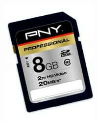 کارت حافظه پی ان وای SD 8GB Class 1052068thumbnail