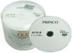 سی دی و دی وی دی - لوح فشرده پرینکو BLACK DVD-R باکس 50 عددی55296thumbnail