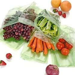 کیسه و نایلون نگهداری مواد غذایی   بسته نگه دارنده در زمان طولانی Green Bags54170thumbnail
