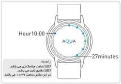 ساعت مچی مردانه   تمام لمسی Aqua54327thumbnail