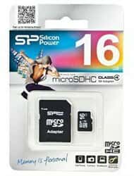 کارت حافظه  سیلیکون پاور Micro SDHC Class4  16GB57418thumbnail