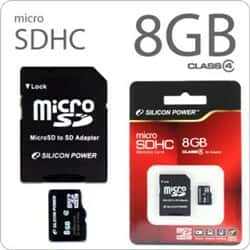 کارت حافظه  سیلیکون پاور Micro SDHC Class4  8GB57421thumbnail