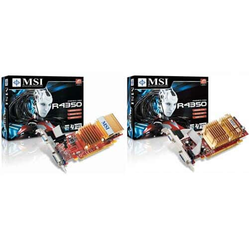 کارت گرافیک ام اس آی RADEON 4350 512MB  -  R4350-D512H4698