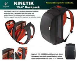 کیف و کوله و کاور لپ تاپ لاجیتک Kinetik 15.4 Backpack5470thumbnail