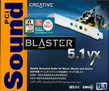 کارت صدا کریتیو Sound Blaster 5.1 Vx8362thumbnail