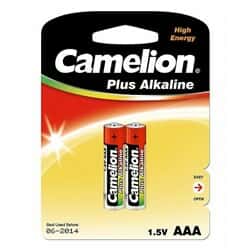 باتری نیم قلمی آلکالاین و معمولی AAA   Camelion  1.5V81108thumbnail