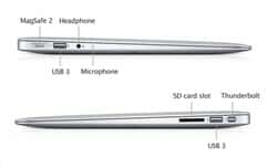 لپ تاپ اپل MacBook Air MD760 i5 4G 128Gb SSD83380thumbnail