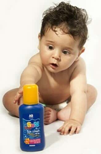 کرم ضد آفتاب نوزاد، کودک   اسپری  AS spf 30 200ml83445