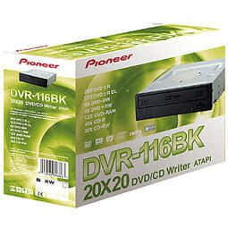 دی وی دی رایتر پایونیر DVR-116BK 20x IDE320