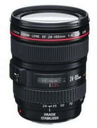 لنز دوربین عکاسی  کانن EF24-105 mm f/4L IS USM12624thumbnail