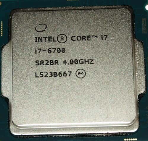 CPU اینتل Core i7-6700  Skylake111989