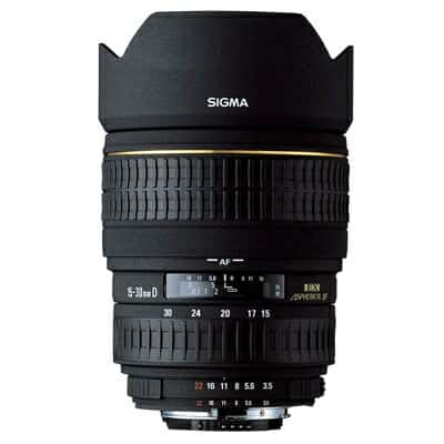 لنز دوربین عکاسی  سیگما 15-30mm F3.5-4.5 EX DG ASP13703