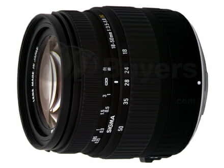 لنز دوربین عکاسی  سیگما 18-50mm F3.5-5.6 DC ASP13708
