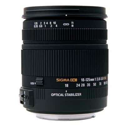 لنز دوربین عکاسی  سیگما 18-125mm F3.8-5.6 DC OS ASP/HSM13709