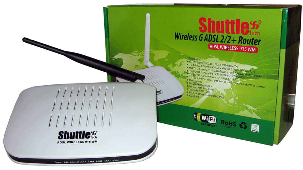 مودم ADSL و VDSL شاتل تک Wireless 915WM13734