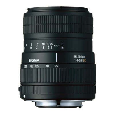 لنز دوربین عکاسی  سیگما 55-200mm F4-5.6 DC13748