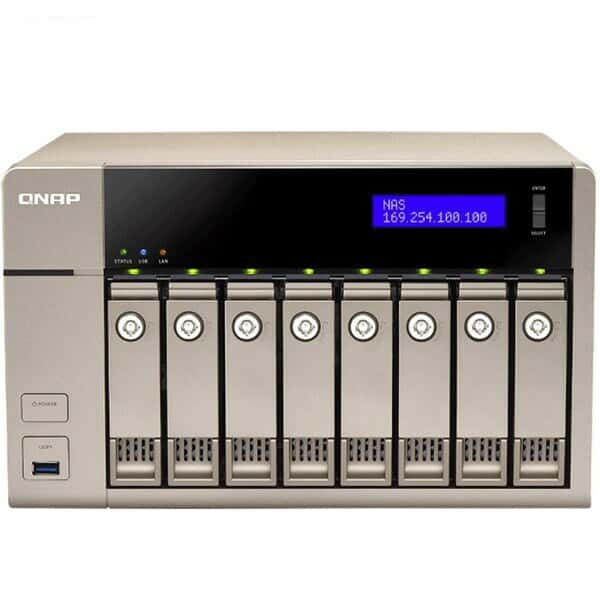 ذخیره ساز شبکه NAS کیونپ TVS-863 8G131800