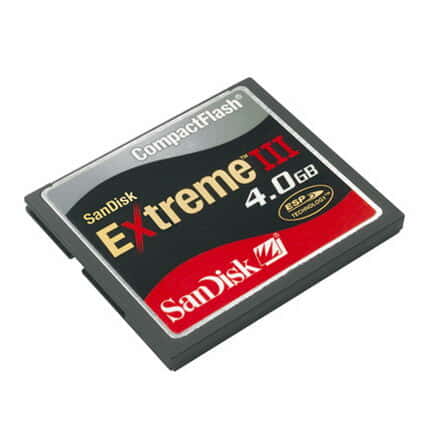کارت حافظه  سن دیسک Extreme III CF 4GB16542