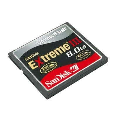 کارت حافظه  سن دیسک Extreme III CF 8GB16544