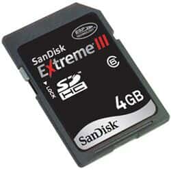 کارت حافظه  سن دیسک Extreme III SD 4GB16555thumbnail