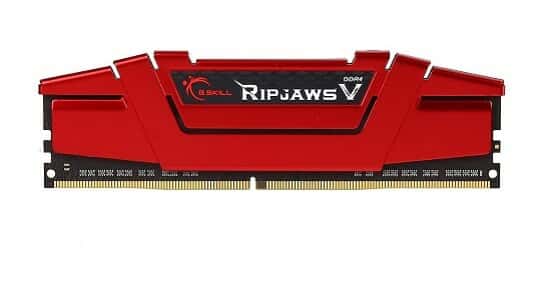 رم DDR4 جی اسکیل Ripjaws V Series F4 2400C 15D 16GVR 16GB 150395