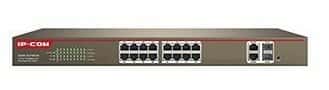آداپتور برق مودم و تجهیزات poe شبکه   IP-COM S3300-18-PWR-M(F1218P) 16Port175452