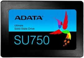هارد SSD اینترنال ای دیتا SU750 256GB SATA 3.0179089