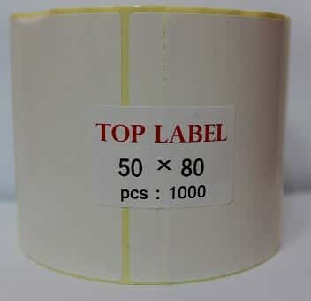 لیبل   کاغذی TOP LABEL 80 * 50180552