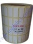 لیبل  TOP LABEL 10*20 کاغذی 4 ردیف 10000 تایی
